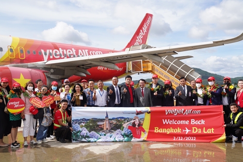Vietjet bay thẳng từ Đà Lạt đến Băng Cốc với giá vé chỉ từ 360.000 đồng
